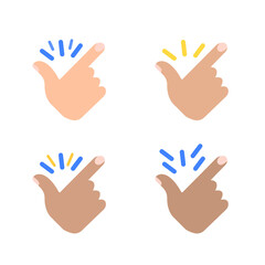 Fototapeta premium hand icon, idea, vector illustration