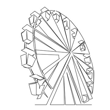 recommend clip art: Ferris wheel