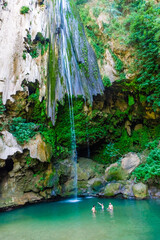 Big Waterfall of Akchour, Talassemtane national park, morocco