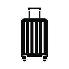 Travel icon vector. luggage illustration sign. bag symbol. suitcase logo. backpack mark.