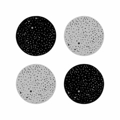 Abstract geometric pattern with circles and elements. Modern abstract design for paper, cover, fabric, interior and other users.