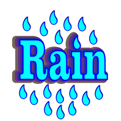 illustration of a fire raindrops symbol