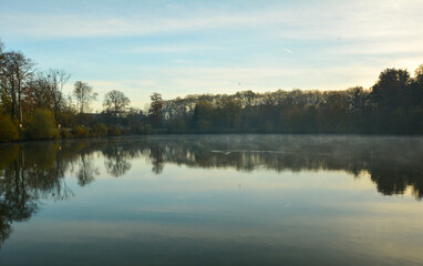 Beautiful view of Enghien park