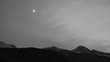 Les hauteurs de Villard De Lans, massif du Vercors dans les Alpes au dessus de Grenoble