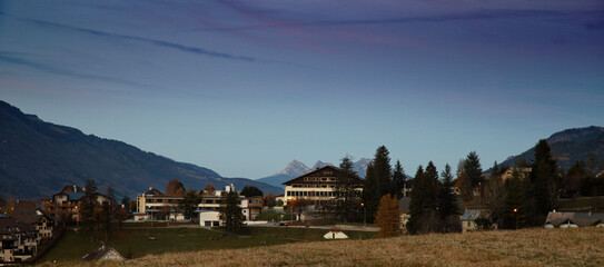 Villard de Lans en soirée
