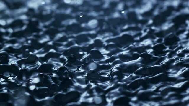 beautiful shot of abstract movement on the water surface