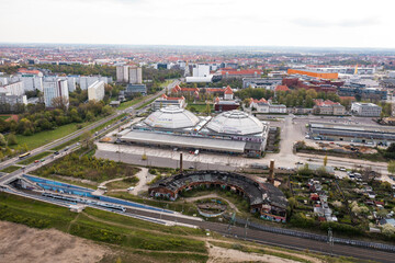 Luftbild Leipzig Kohlrabi Zirkus