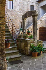 Naklejka premium Val d'Orcia - Pienza