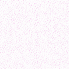 Petals seamless pattern isolated on white background. Overlay transparent texture elements. Hand-drawn ink brushes graphic design. Nature spring or summer weather backdrop. Flat pink illustration