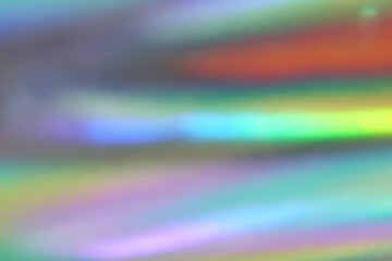 holograph foil background. Pastel color paper. Retro trend design. Vintage fantasy cover. Chrome...