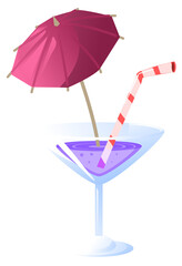 Cocktail Cartoon Color