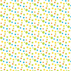 Pattern with colorful dots
