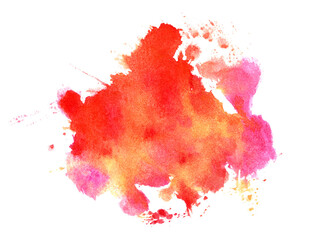 Colorful hand drawn watercolor abstract background