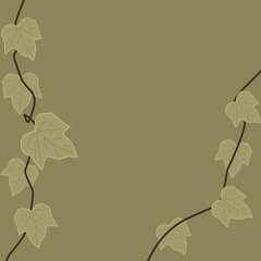 background with leaves