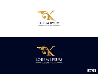 k flowers logo king royal icon queen type logo vector image.svg