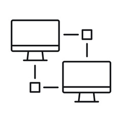 Networking Isolated Vector icon which can easily modify or edit

