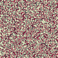 Abstract Geometric Pattern generative computational art illustration