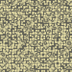 Fototapeta premium Abstract Geometric Pattern generative computational art illustration