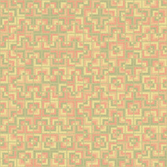 Abstract Geometric Pattern generative computational art illustration