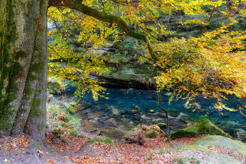 Edmundsklamm Elbsandsteingebirge böhmische Schweiz