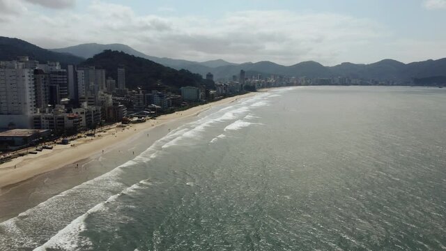 Beautiful beach in Santa Catarina, Brazil