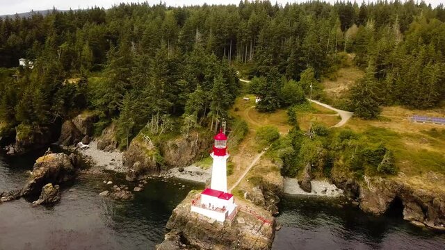 Lighthouse on Vancouver Island