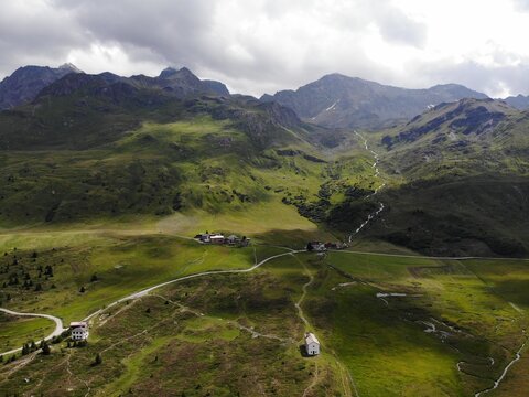 Flugbild Alp Flix