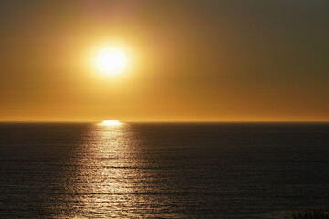 Obraz premium sunset over the sea