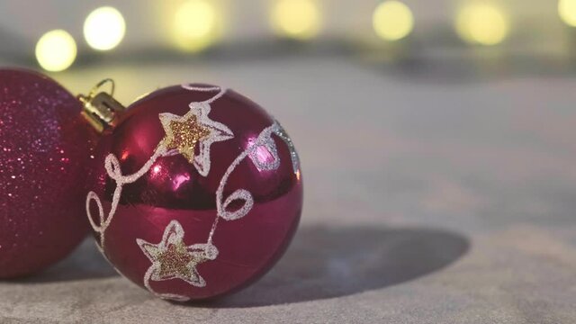 Palline di natale. Decorazione albero di natale.