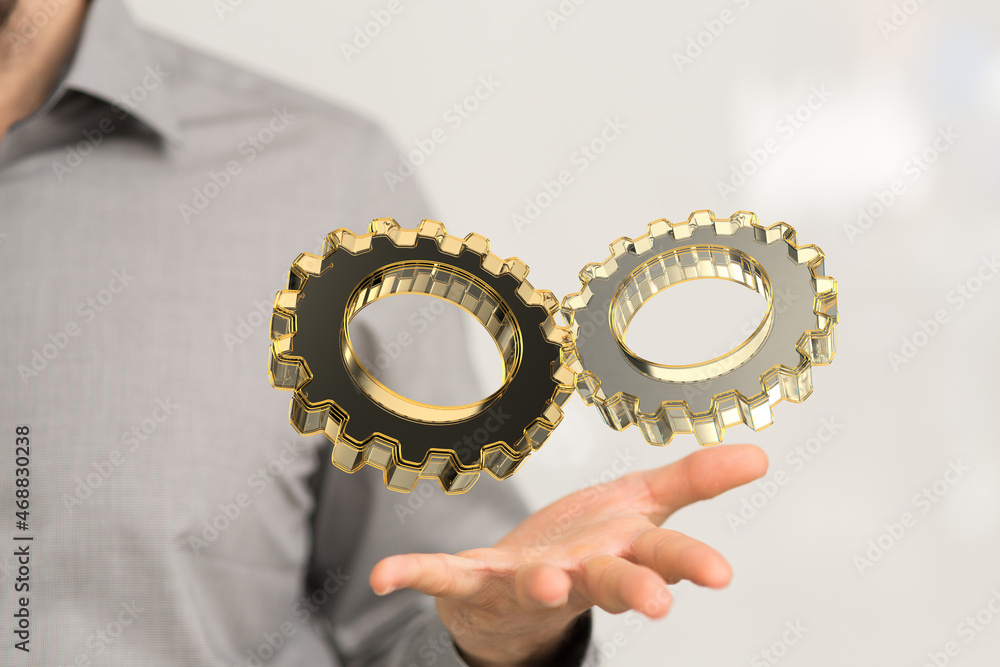 Poster cogs and gear wheel mechanisms..