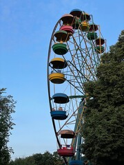 ferris wheel in the park