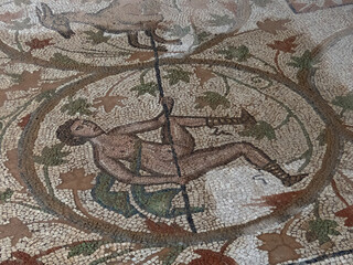 Mosaics in Nikopolis, Greece