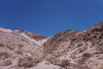 Hill of the 7 colours view form the  base of the mountain