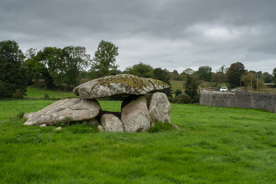 Haroldstown portal tomb. Co. Carlow, Ireland. October 2021