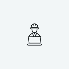 construction vector icon illustration sign 