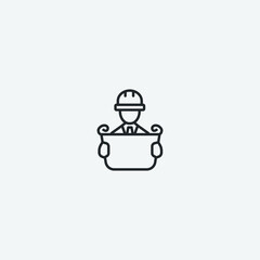 construction vector icon illustration sign 