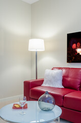 Interior design of a luxury living room