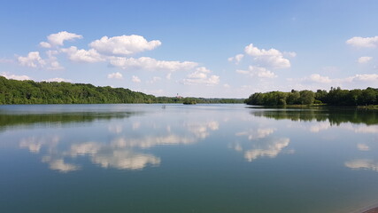 Landscape near Klosterlechfeld in Germany
