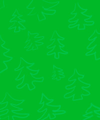 Style Christmas pattern. Christmas green gift box seamless pattern. Hand drawn doodle style winter christmas pattern. High quality photo