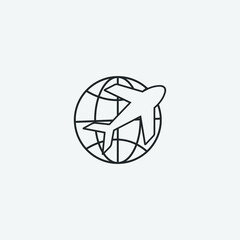 travel vector icon illustration sign 