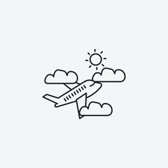 travel vector icon illustration sign 