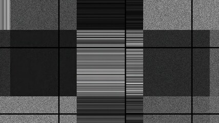 Noise and pixels grid concept