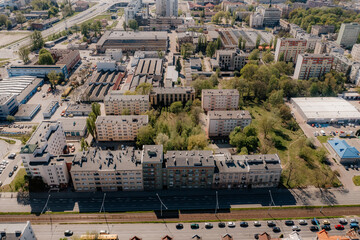 Łódź, zdjęcia miasta z drona © rozentuzjazmowany