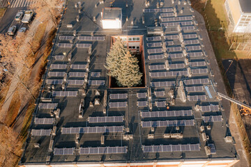 Fotowoltaika na dachu przychodni