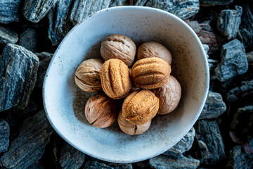 Homemade pastry with condensed condensed milk