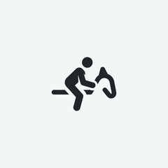 Fototapeta na wymiar sports Olympics games vector icon illustration sign