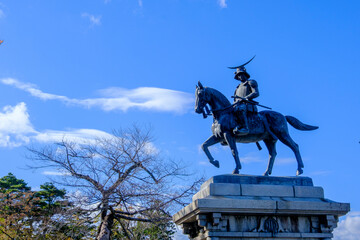 仙台城からの光景