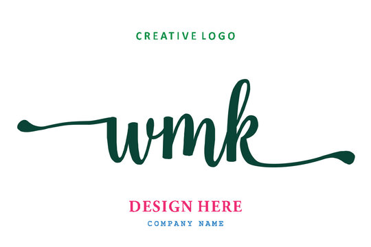 UMK lettering logo is simple, easy to understand and authoritative