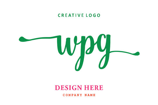 WPG lettering logo is simple, easy to understand and authoritative