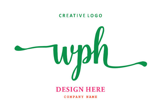 WPH lettering logo is simple, easy to understand and authoritative
